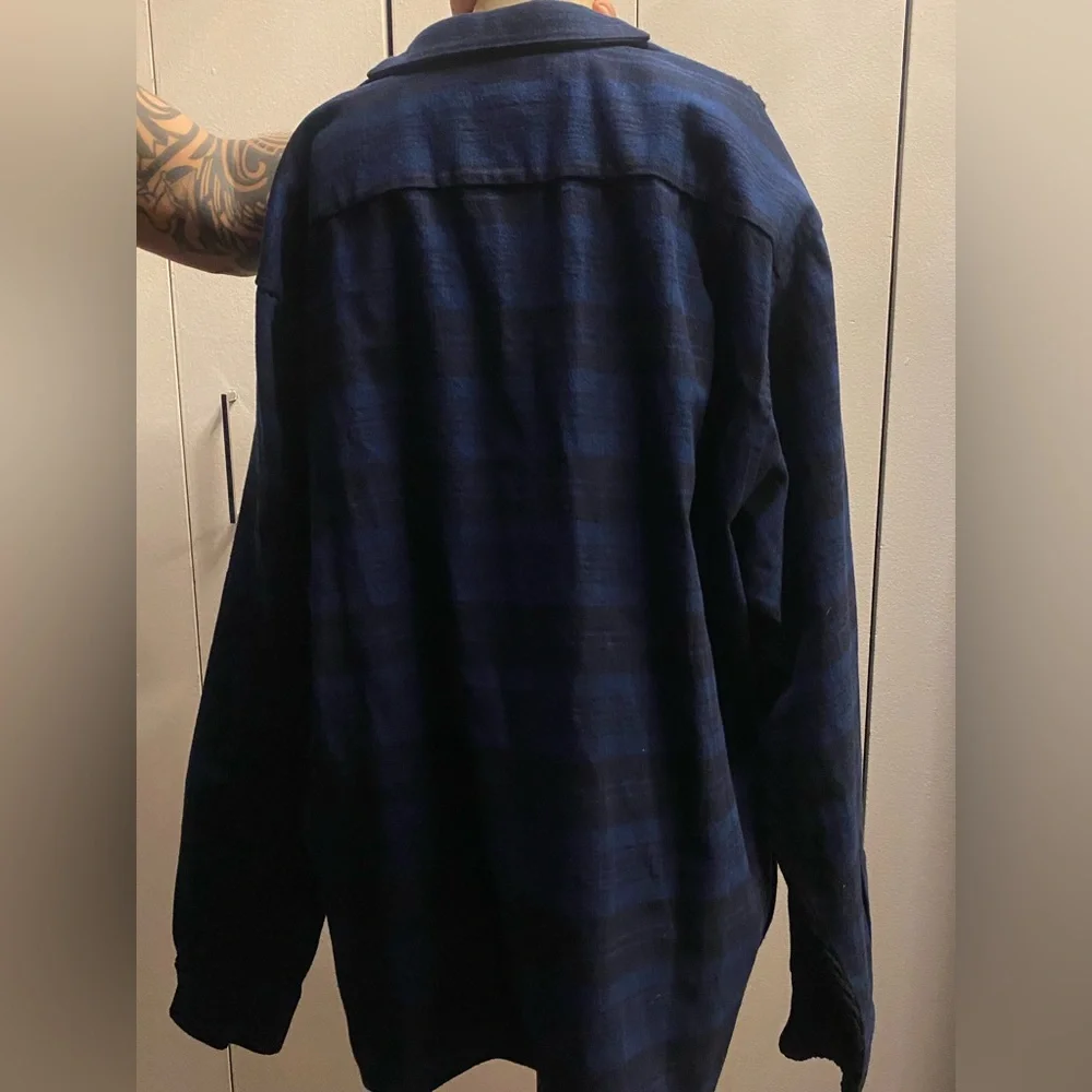 Balenciaga Navy Hybrid Sweater